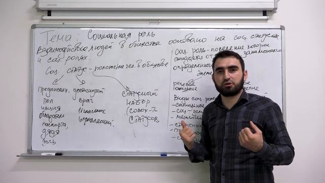 Урок №66 Социальная роль смотреть онлайн