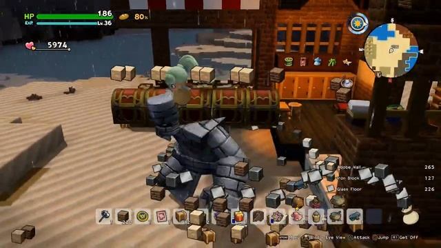 Dragon Quest Builders 2 - Builds - Useful Builder's Hut Part 2 - Magic Pencil! смотреть онлайн