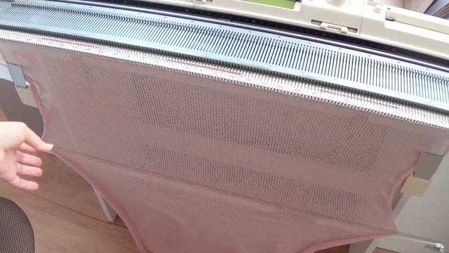 Шарф-палантин на вязальной машине, подробный мастер-класс смотреть онлайн