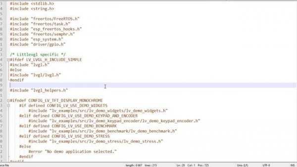 UI на ESP32 своими руками при помощи LVGL