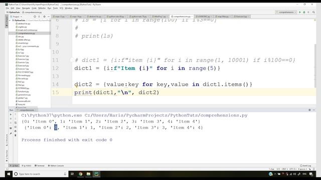 Python Comprehensions | Python Tutorials For Absolute Beginners In Hindi #73 смотреть онлайн