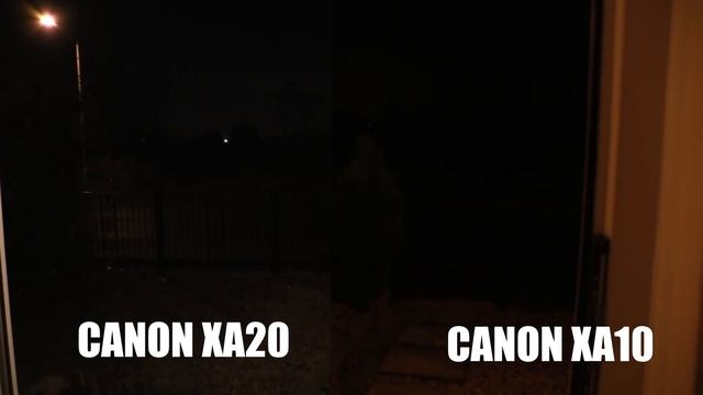 Canon XA20 vs XA10 Low Light Video Test смотреть онлайн