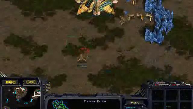 Starcraft Brood War [FPVOD] Bruce Vs EX