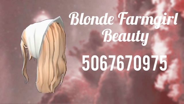 Aesthetic Cute Blonde Hair Codes|Roblox Bloxburg // clnxx смотреть онлайн