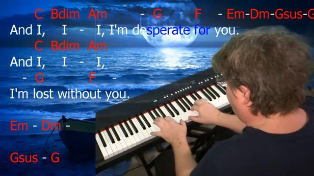 Learn to Play "Breathe" by Marie Barnett. Key = C Major. смотреть онлайн