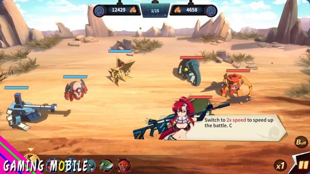 Tengen Toppa Gurren Lagann (ENG) - CBT Gameplay (Android/iOS)