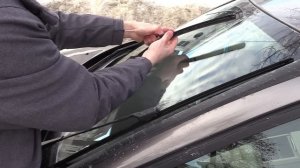 Замена дворников по кругу на Volvo.