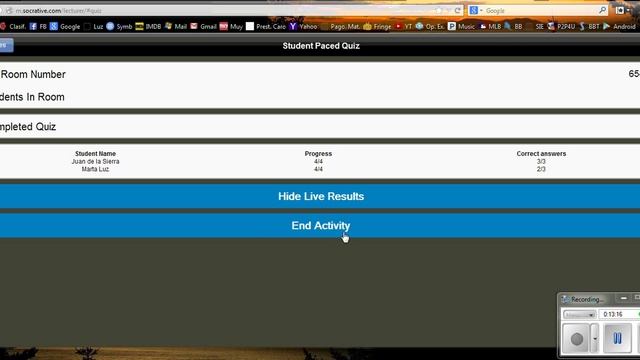 Socrative: Pruebas cortas смотреть онлайн
