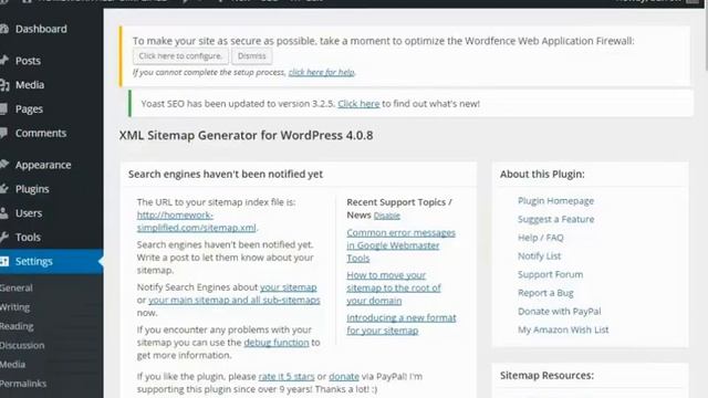 how to add xml site map to wordpress смотреть онлайн