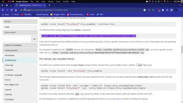 How to install Kivy 2.2.0.dev0 in Windows,Kali linux,Arch linux || By Fg_Teams смотреть онлайн
