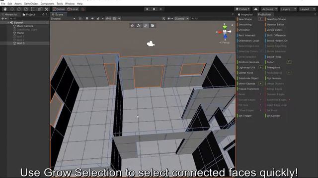 Unity ProBuilder House Tutorial from a Plan + First Person Camera Tutorial from Scratch смотреть онлайн