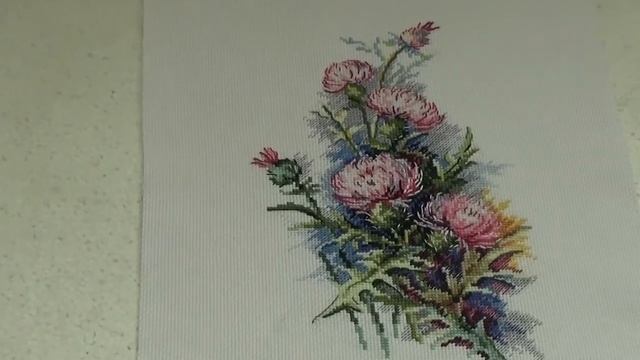 Вышивка крестом. "Скромное обаяние" от фирмы "Чудесная игла" смотреть онлайн