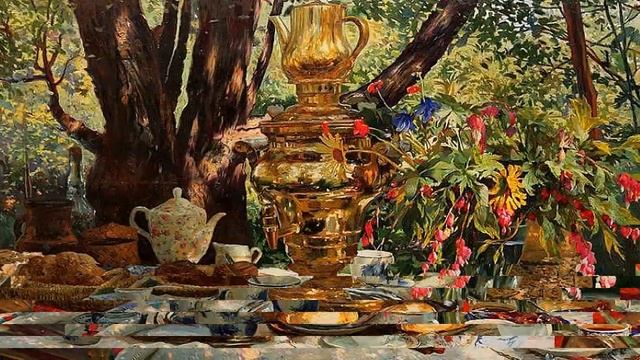 Летние натюрморты Константина Мирошник и Натальи Кургузовой- Мирошник смотреть онлайн