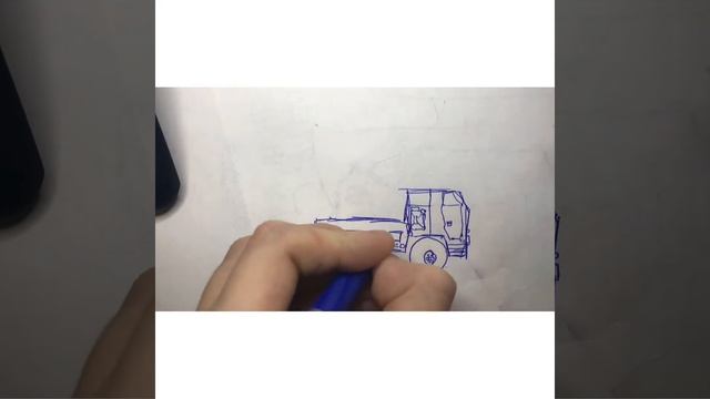 Как нарисовать лесовоз + 2 вида эвакуатора смотреть онлайн