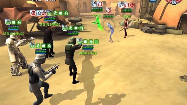 SWGOH Galactic Challenge One by One: Inflict Marked Feat смотреть онлайн