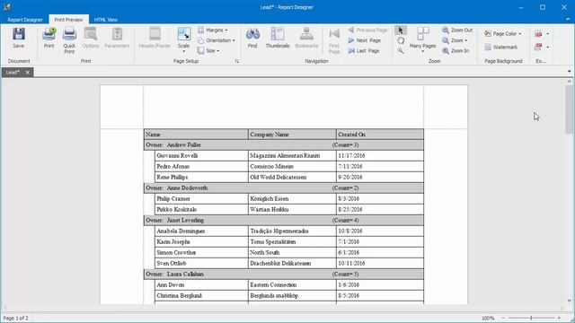 DevExpress XAF: Grid-Based Reports смотреть онлайн