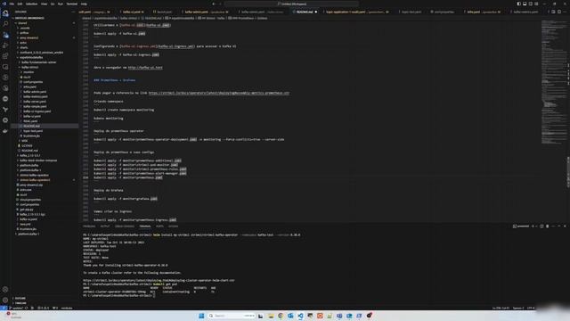 Kafka Kubernetes - Prometheus e Grafana смотреть онлайн