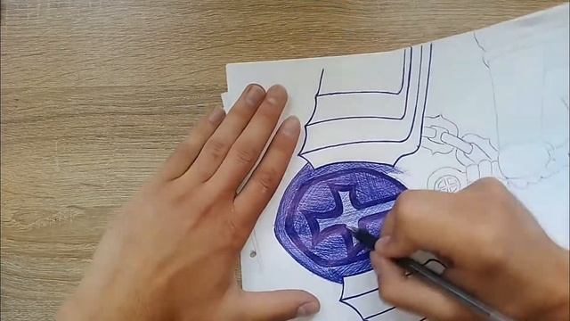 Рисунок воина крестоносца часть2 смотреть онлайн