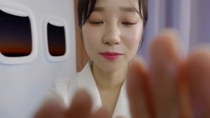 ASMR Flight Attendant Sleep Care Service✈️