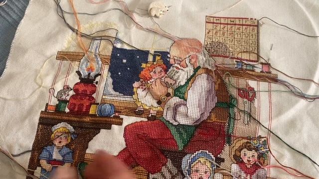 #21 октябрь 2023. Вышивка крестиком. 4 процесса, 3 финиша , 1 старт