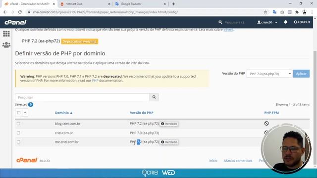 Como atualizar a versão PHP no servidor do seu site WordPress смотреть онлайн