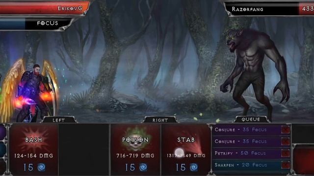 Vampire's Fall: Origins - Mage build vs level 10 Razorfang VFO Hunt event смотреть онлайн