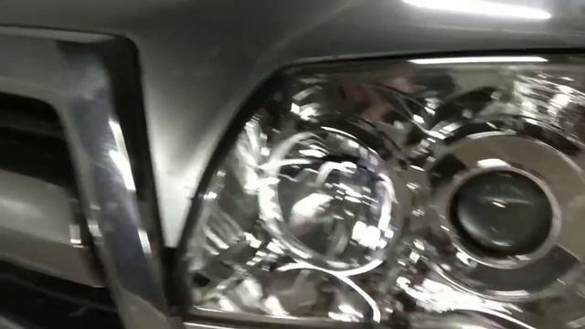 Toyota 4Runer 2007г.в, химическая полировка внутри фар!!! смотреть онлайн