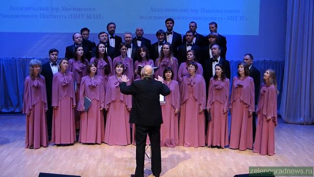 Камерный хор "Гаудеамус" МГТУ им. Н. Э. Баумана - Н. Голованов. "Достойно есть" смотреть онлайн