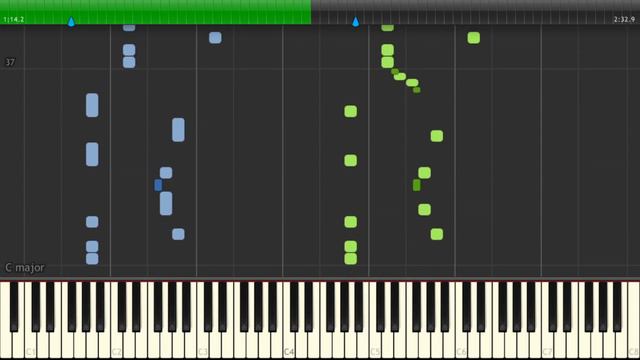 Super Bomberman SNES 1-1 -SYNTHESIA Piano смотреть онлайн