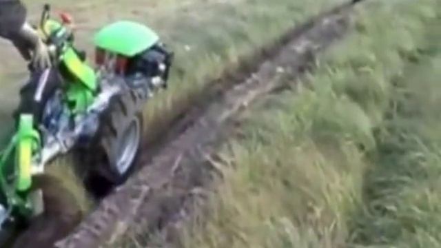 Активный дисковый плуг для мотоблока