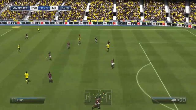 FIFA 14 PC Demo- HD Gameplay Dortmund Vs Milan смотреть онлайн