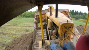 Запуск 19-литрового двигателя Caterpillar D8 1978 года + полевые работы
