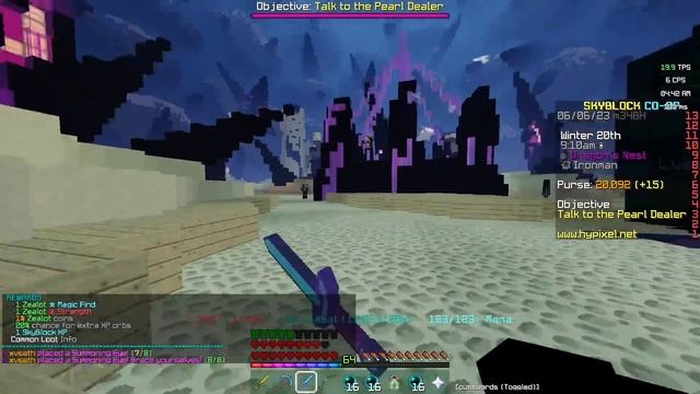Mega coop Ironman is absolutely insane... #1 (Hypixel Skyblock) смотреть онлайн