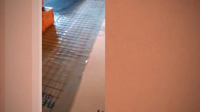Монтаж водяного теплого пола на сетку смотреть онлайн