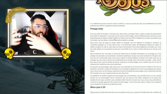 Ankama Communique : Beta Dofus Retro, MAJ 2.59 & 1.35, Dofus Unity ... смотреть онлайн