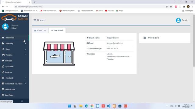 Garage Master - Garage Management System using php mysql смотреть онлайн