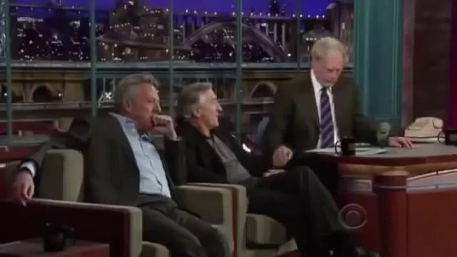 Robert De Niro & Dustin Hoffman On David Letterman Full Interview