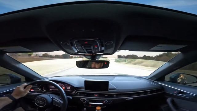 ECS Valved Exhaust on a 2018 Audi S4 - in car WOT смотреть онлайн