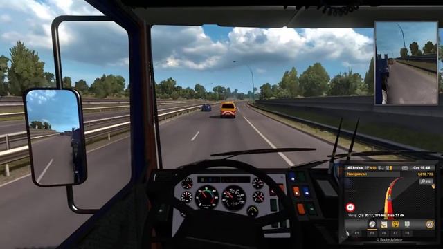 Euro Truck Simulator 2 Old Volvo F10 45 Tons Load смотреть онлайн