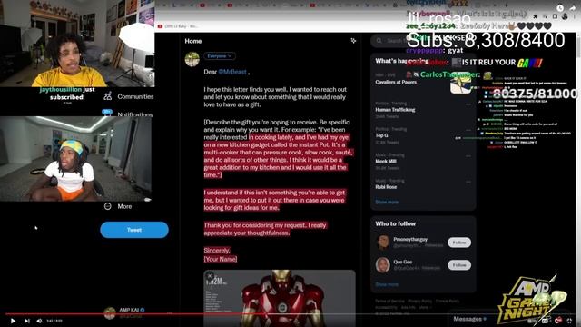 Agent Reacts to Mr Beast Giving Kai an Iron Man Suit смотреть онлайн