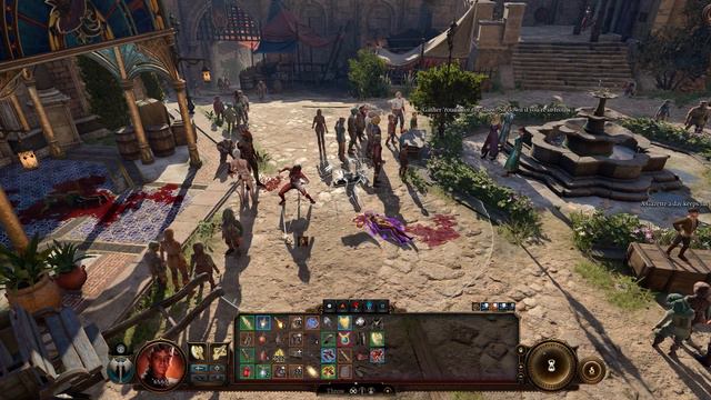 Slipping while laying down in Baldurs Gate 3 смотреть онлайн