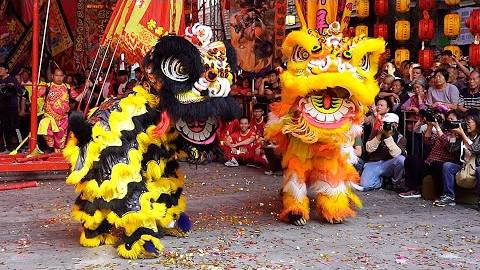 Chinese Dragon & Lion Dances 舞龙&舞狮 (CC Available) _ Traditional Chinese Culture and Customs смотреть онлайн