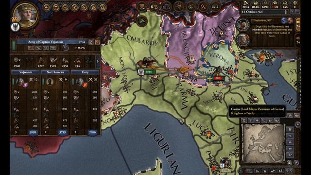 Crusader Kings II -The Old Gods - Hellenic Glory - Episode 11: Italia! смотреть онлайн