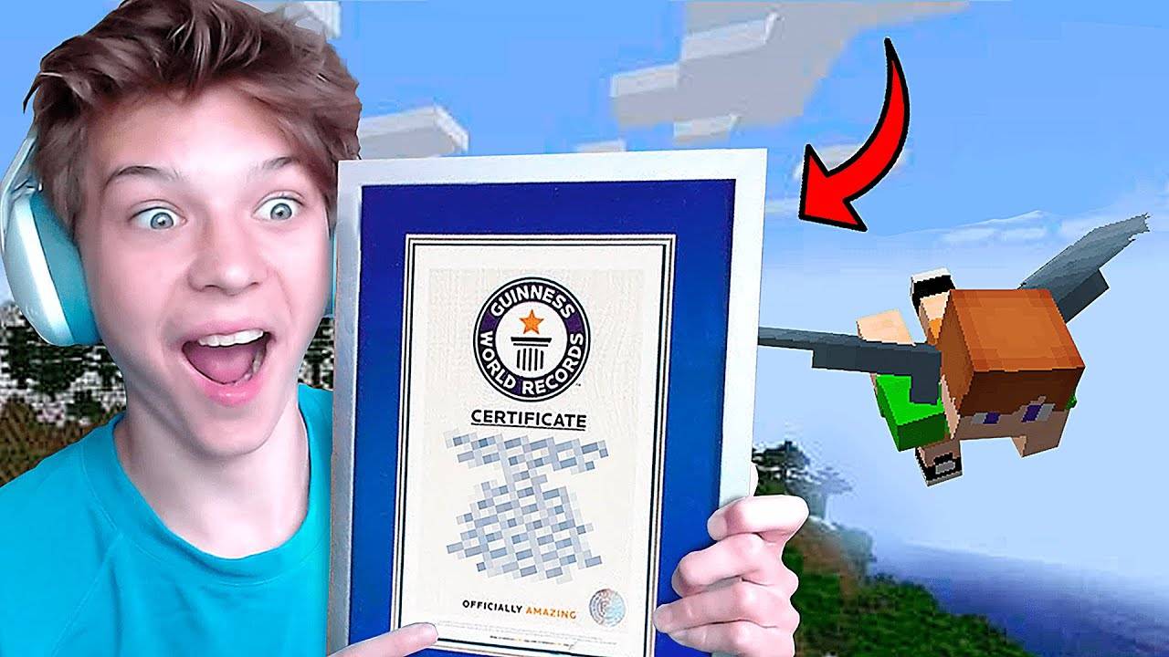Я Реально Побил 5 Мировых Рекордов В Майнкрафт... смотреть онлайн