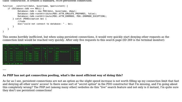 Code Review: "Live" searching on a website using AJAX and PHP (MySQL/MariaDB database) смотреть онлайн