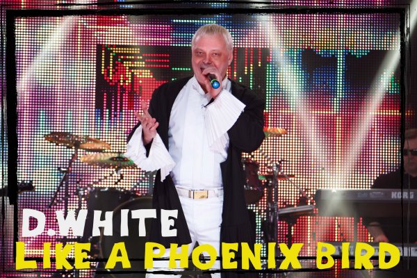 D.White - Like A Phoenix Bird (Concert Video). NEW Italo Disco, Euro disco, Super music of 80-90s