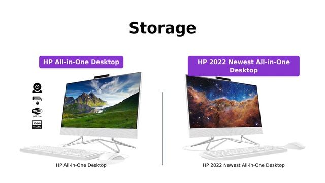 HP 2022 All-in-One Desktop - 16GB RAM, 512GB SSD vs 1TB SSD смотреть онлайн