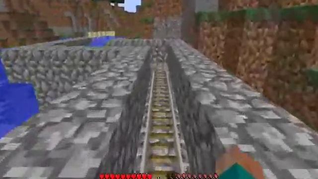 Minecraft Выживание Часть 7 Рельсы смотреть онлайн