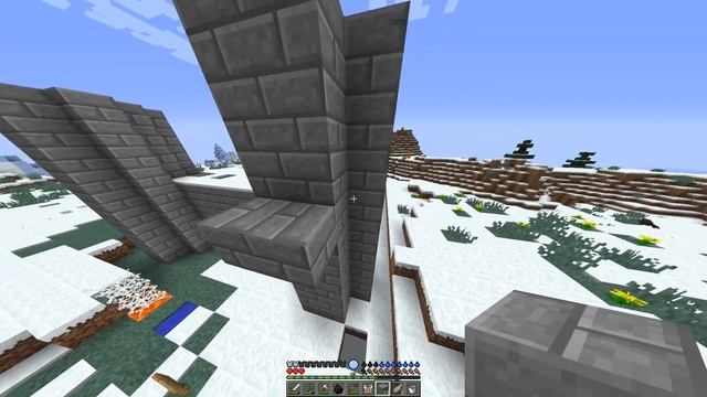 ?Minecraft Выживание 100 дней в ледниковом периоде! !!?? Строим замок #3!⭐ смотреть онлайн
