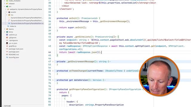 How to Dynamically Set SPFx Property Pane Dropdowns смотреть онлайн